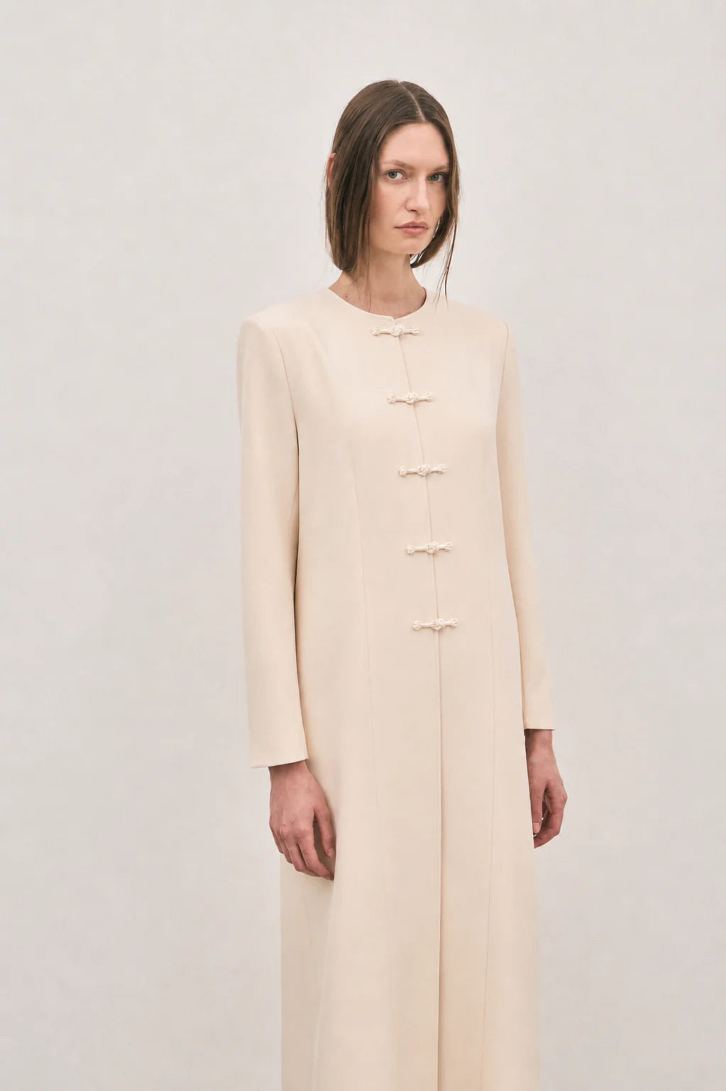 Freya Coat - Blush - Hearth Co