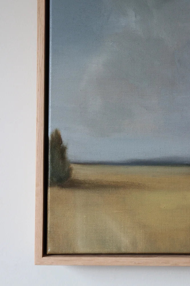 Jessica Olpp - Champ sous un ciel violet - Hearth Co