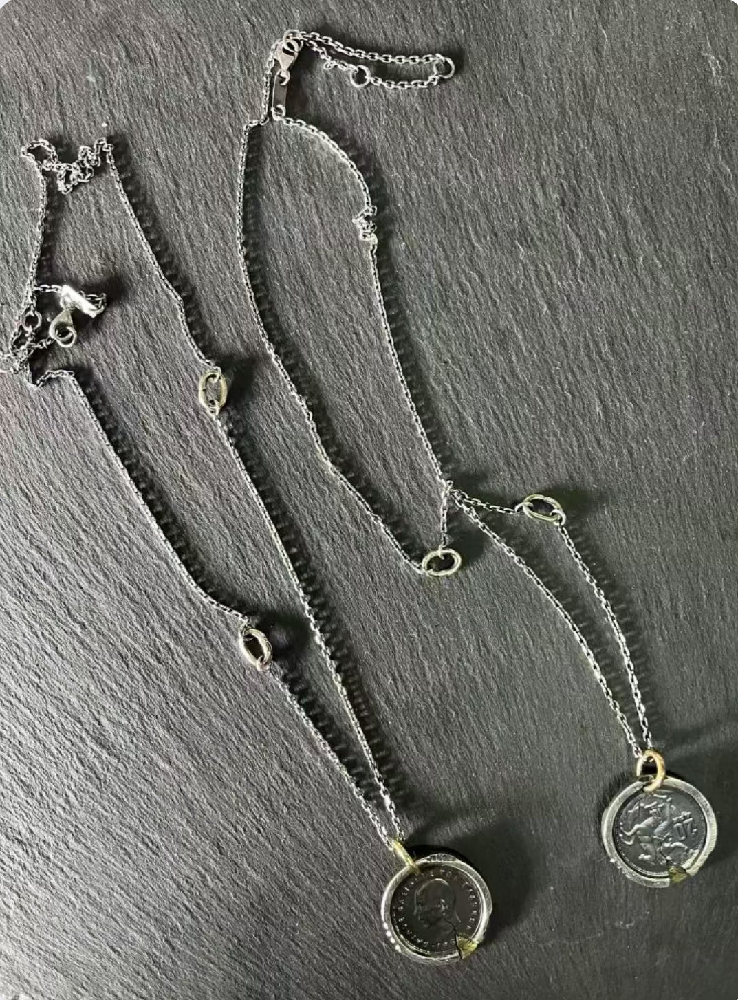 Johnny Ramli Romania Coin Necklace