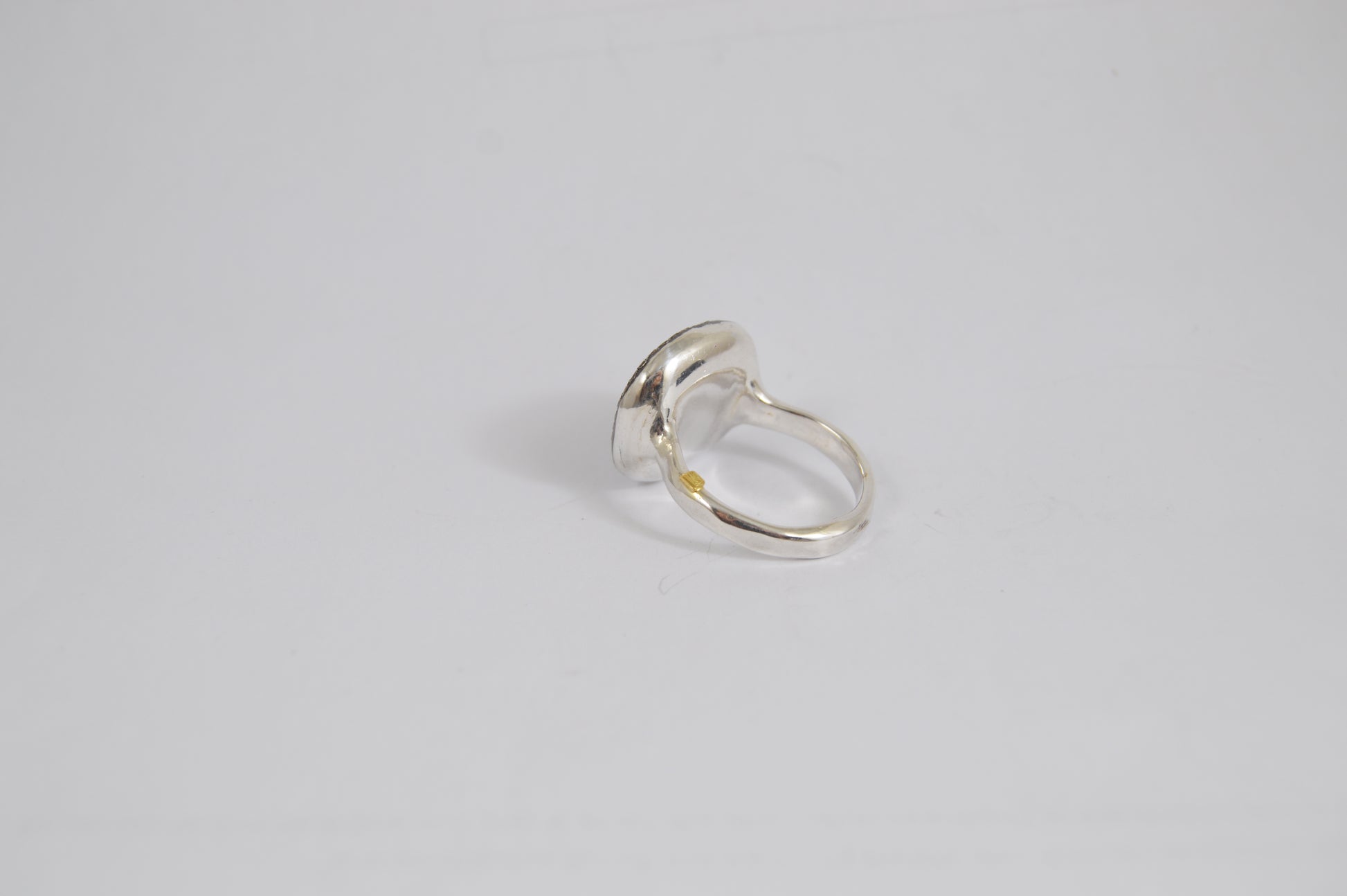 Rosa Maria Junya Ring — Honey Quartz, Cognac Diamond & Sterling Silver - Hearth Co