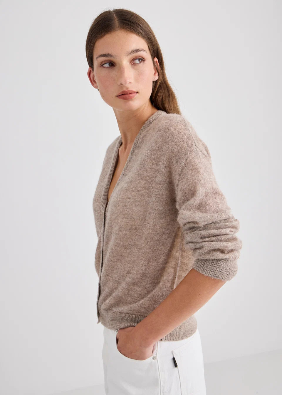 Mila Alpaca Cardigan - Hearth Co