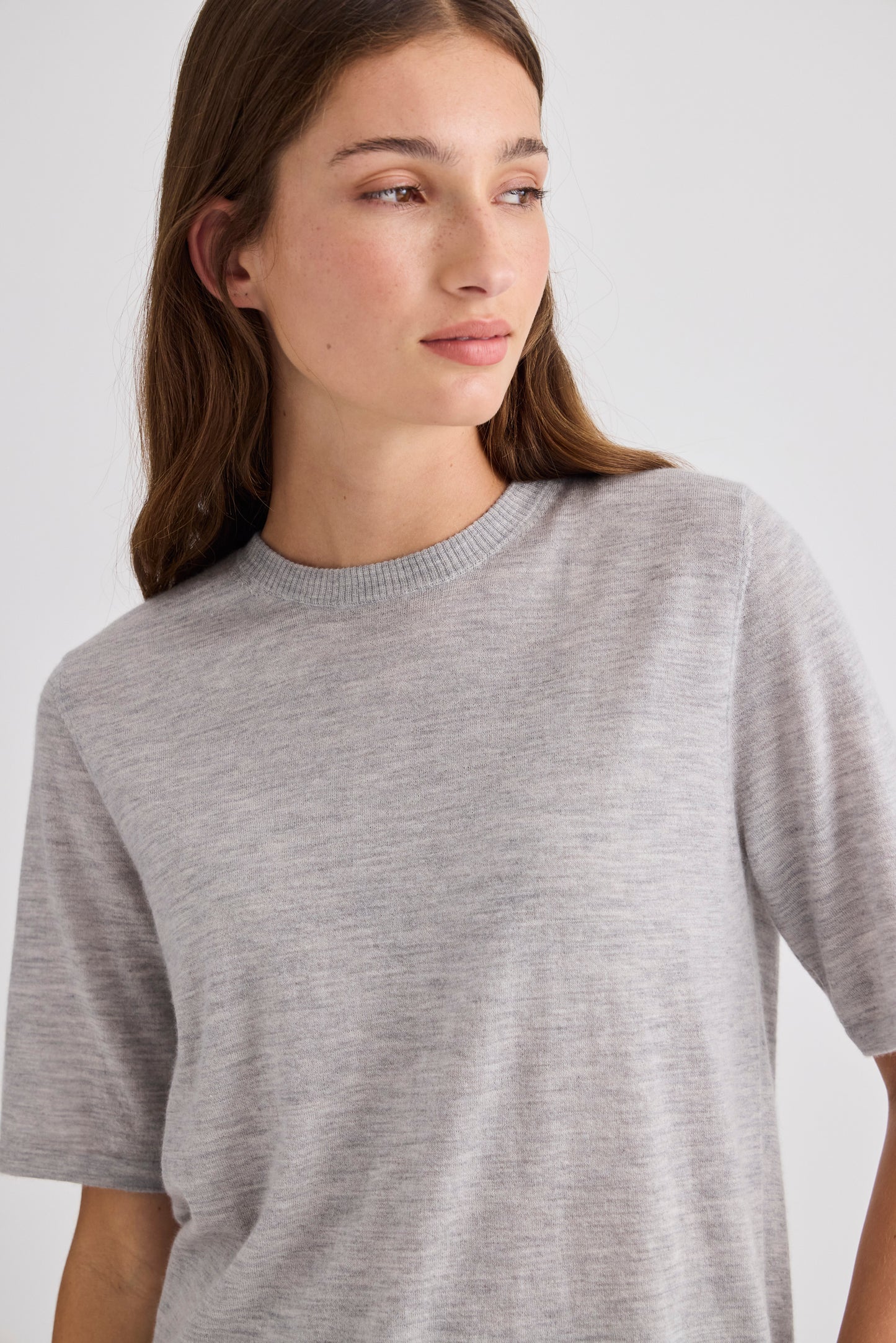 Featherlight Pure Cashmere T-Shirt