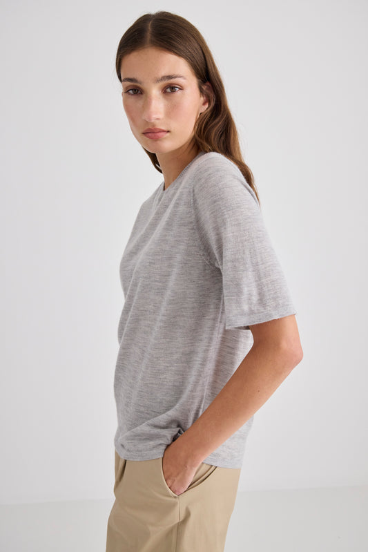 Featherlight Pure Cashmere T-Shirt