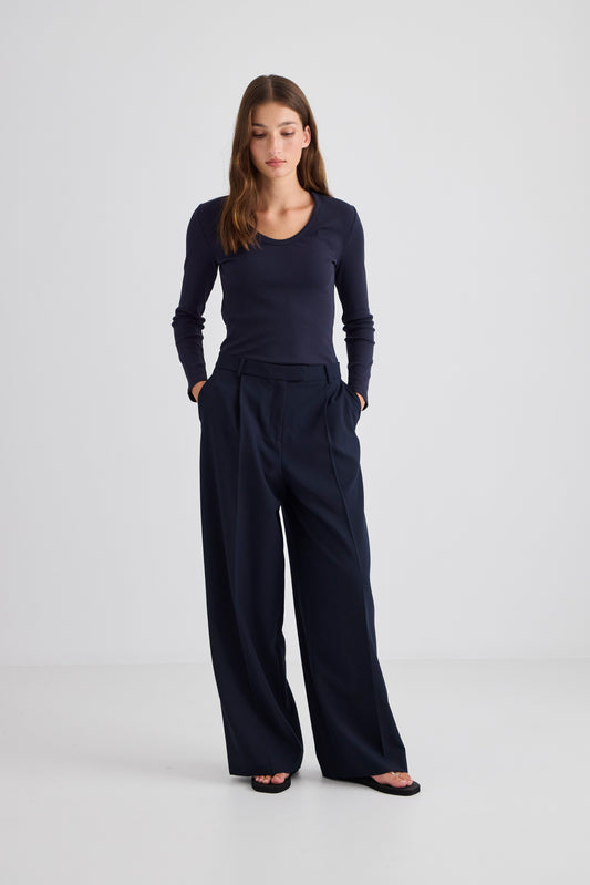 Simone Wide Leg Trouser