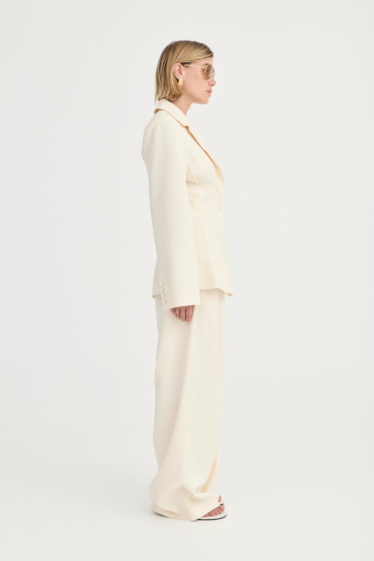 Lottie Pants - Ivory - Hearth Co