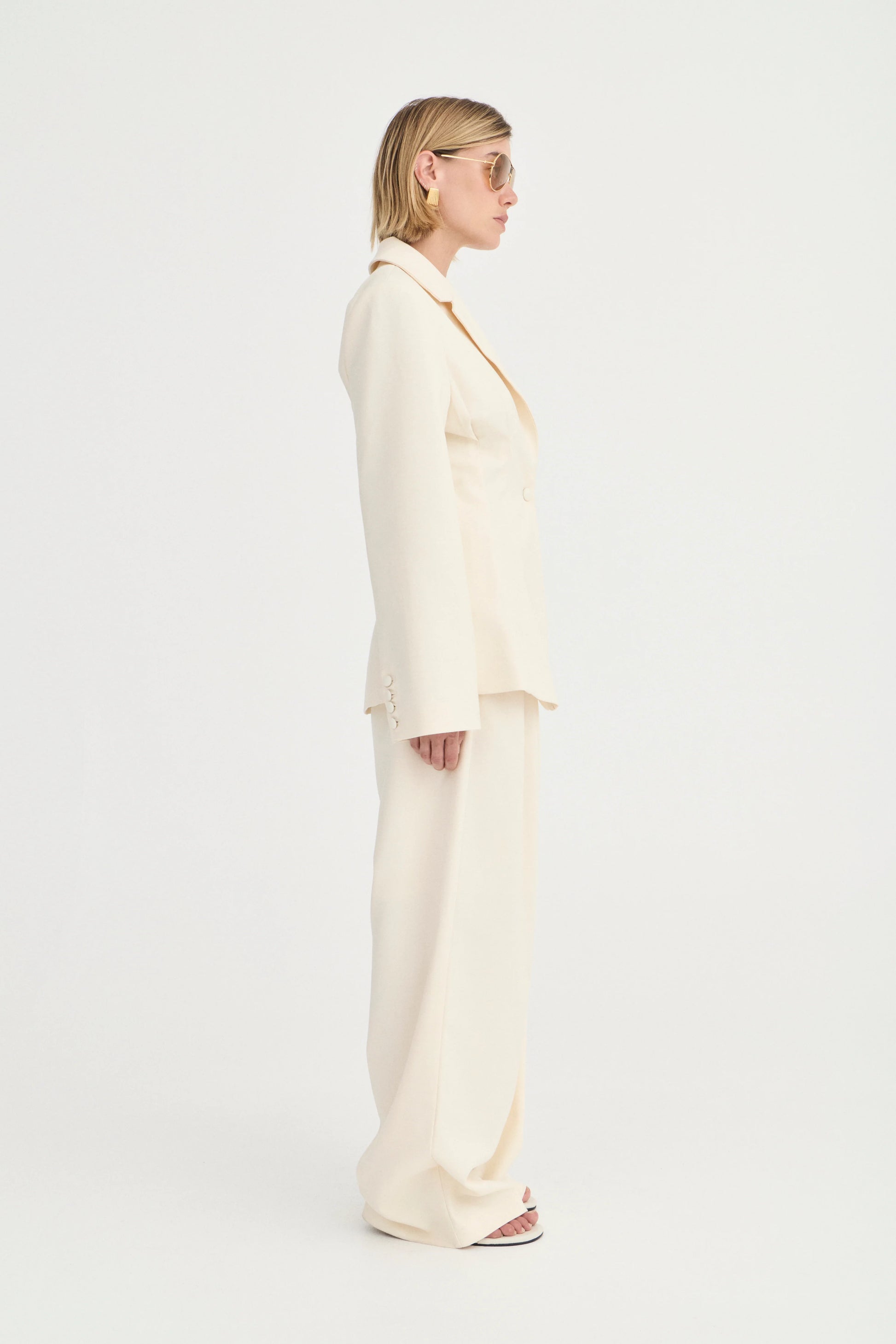 Lottie Pants - Ivory - Hearth Co