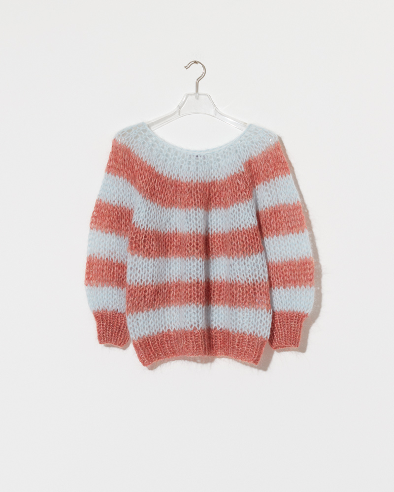 Maiami Mohair Striped Pullover - Hearth Co