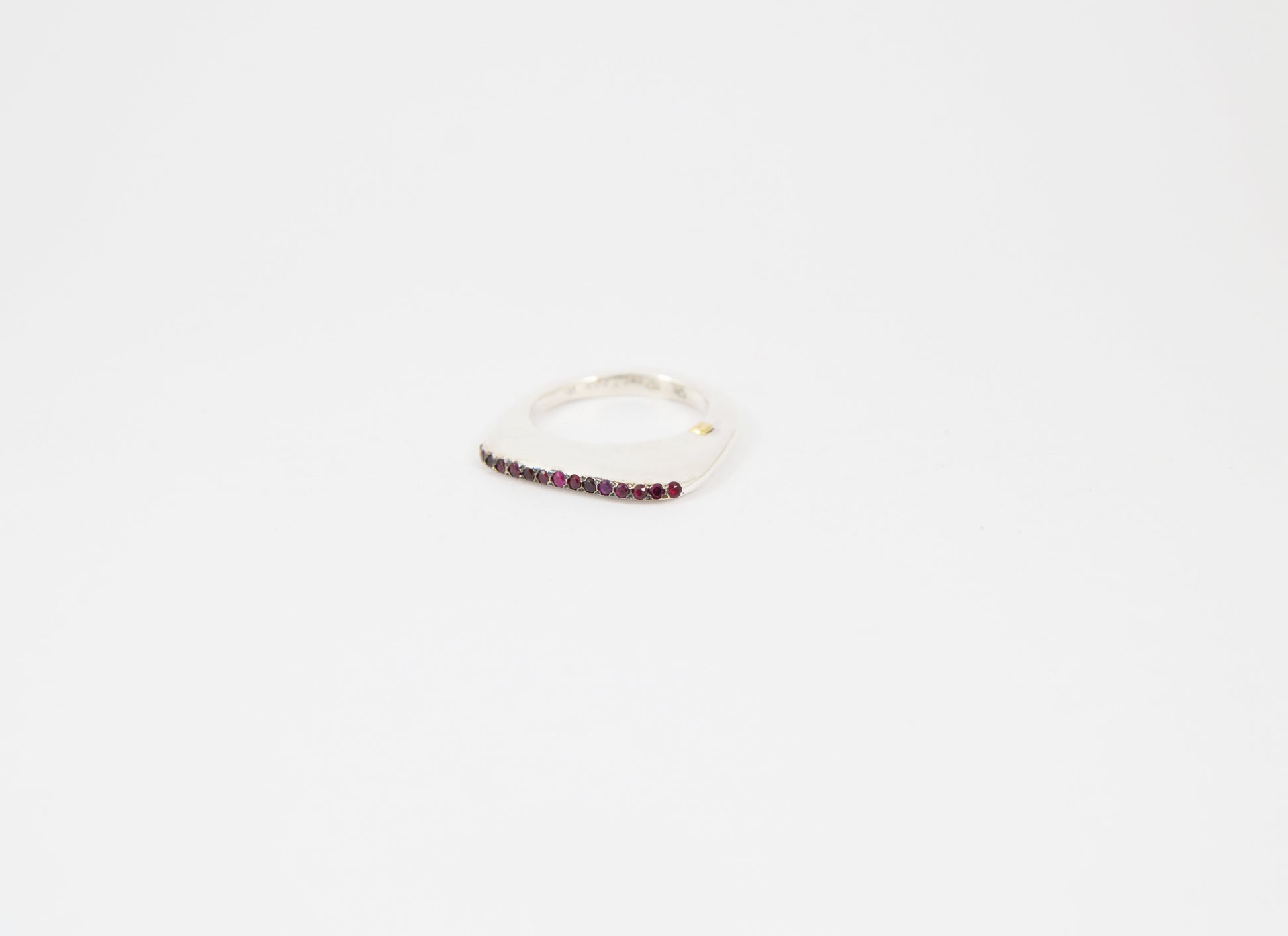 Rosa Maria Milo Ring — Sterling Silver & Ruby - Hearth Co