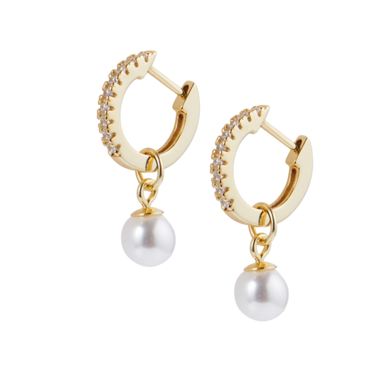 Pearl Drop Earrings - Hearth Co