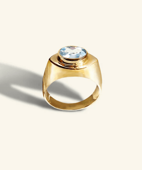Pigna - Ayna Aquamarine Ring
