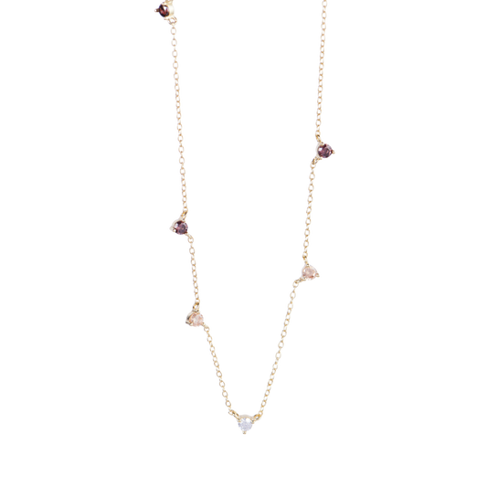 Pink Stone Necklace - Hearth Co
