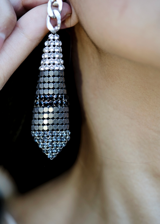 Laura B Diamond Earrings - Hearth Co