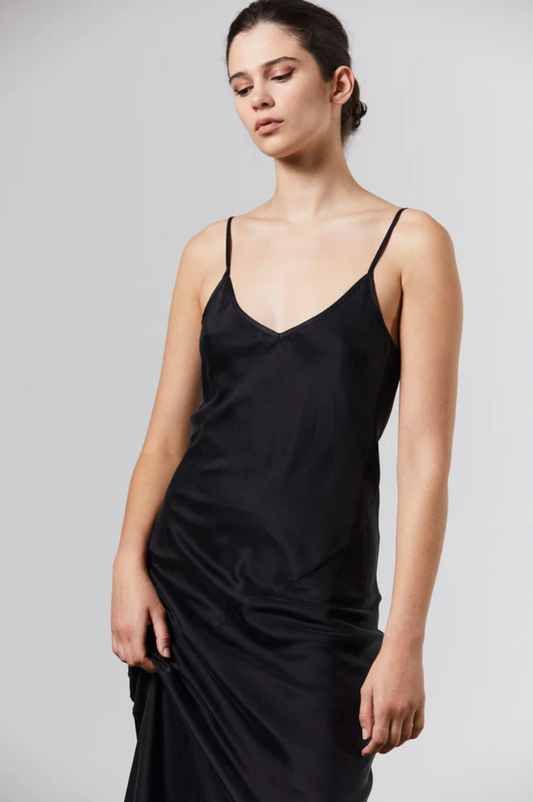 Silk Satin Slip Dress by Laing - Hearth Co