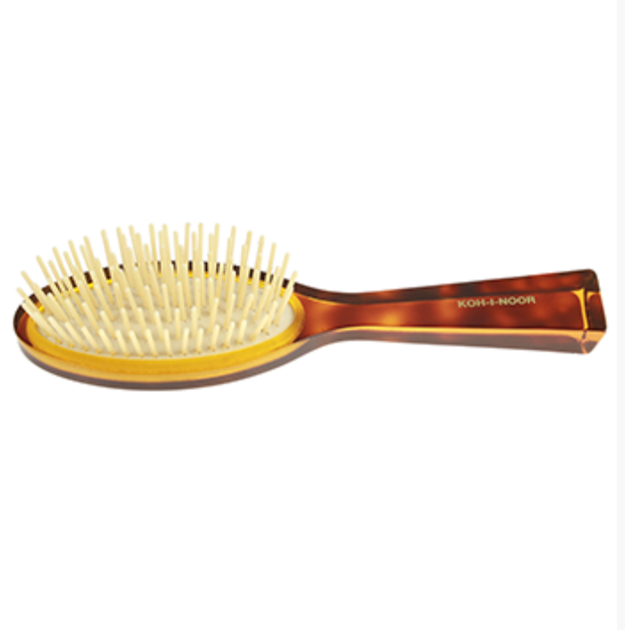 Koh I Noor Jaspe Pneumatic Plastic Pin Hairbrush