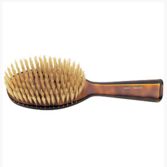 Koh I Noor Natural White Bristle Hairbrush