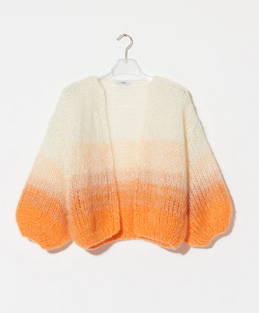 Maiami Mohair Bomber Cardigan Ombre