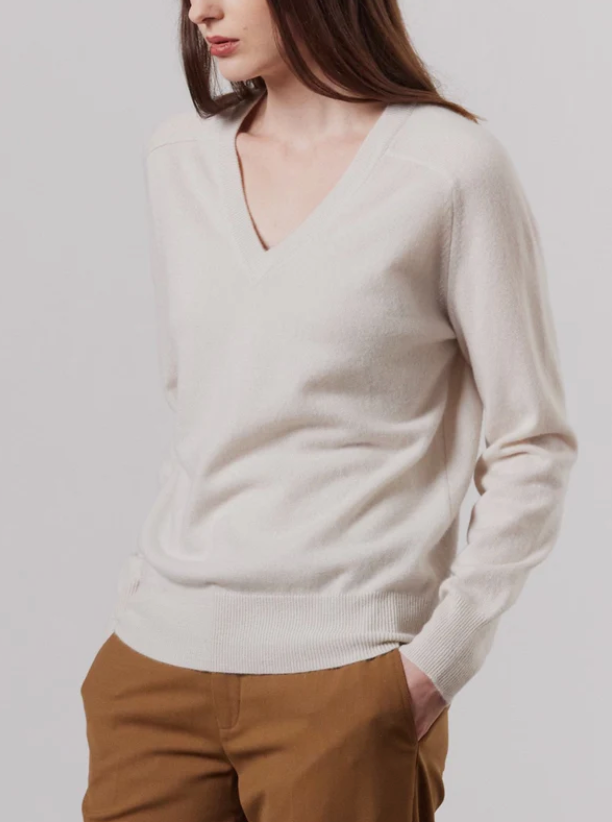 Amy Cashmere V-Neck Sweater