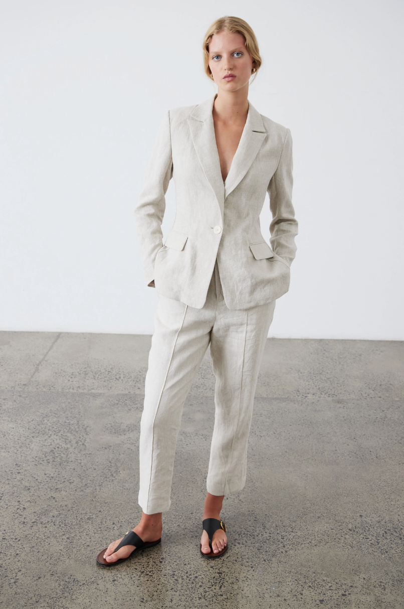 Linen Blazer by Laing