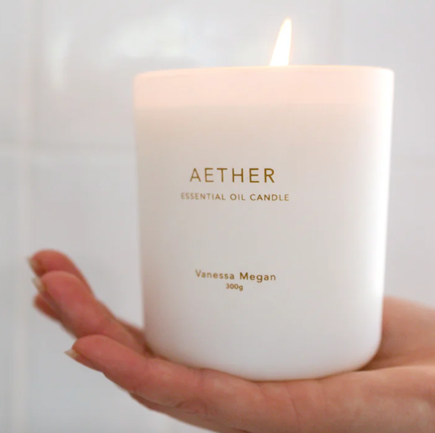 Vanessa Megan Fragrant Candle - Aether