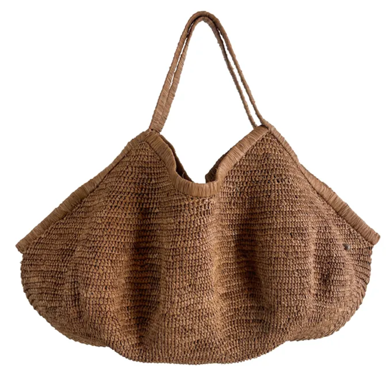 Aina Large Raffia Bag