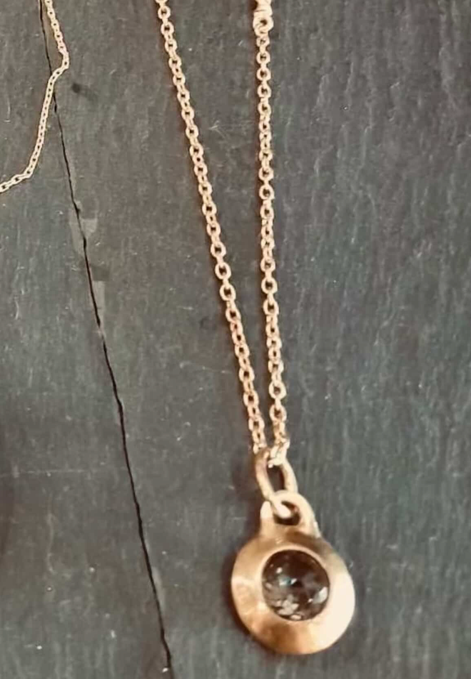 Johnny Ramli Gold Donut Gemstone Necklace - Hearth Co
