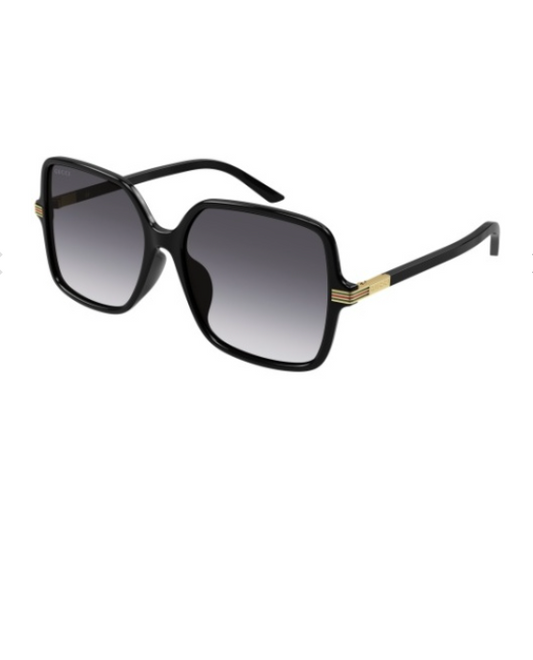 Gucci Sunglasses - Oversized Square Shape Black