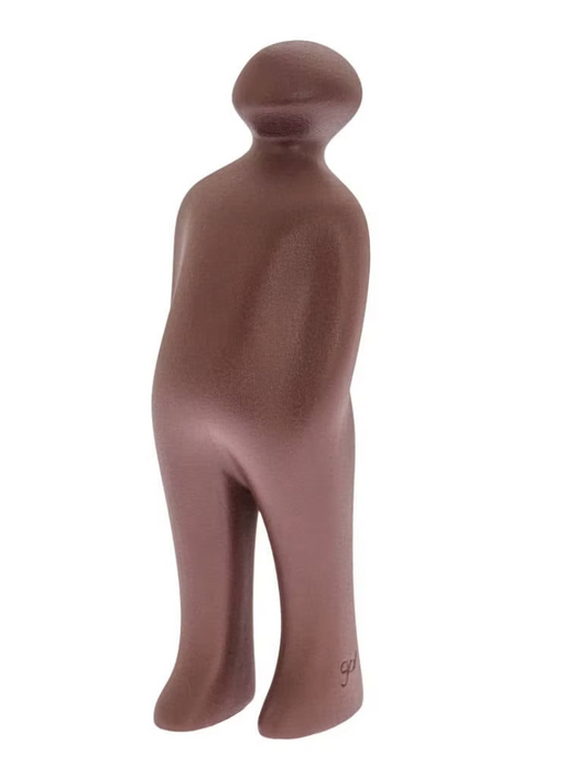 'The Visitor' Ceramic Sculpture by Guido Deleu