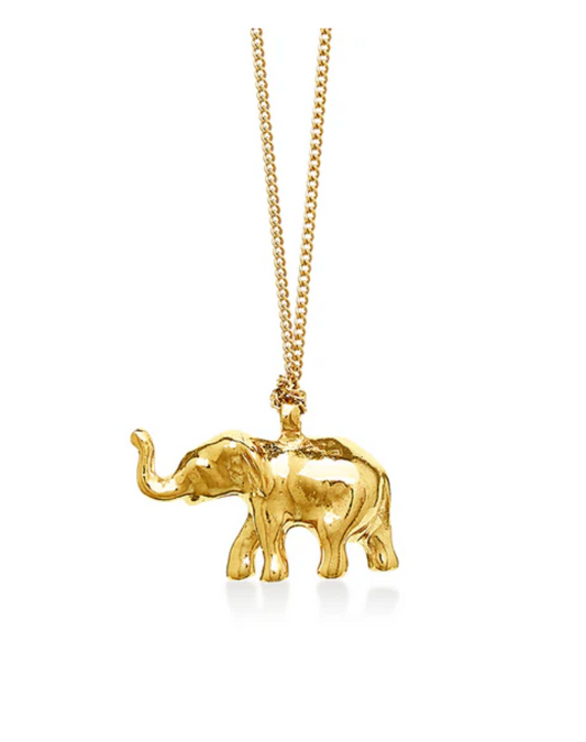 Zaza 24K Gold Elephant on Fine Chain