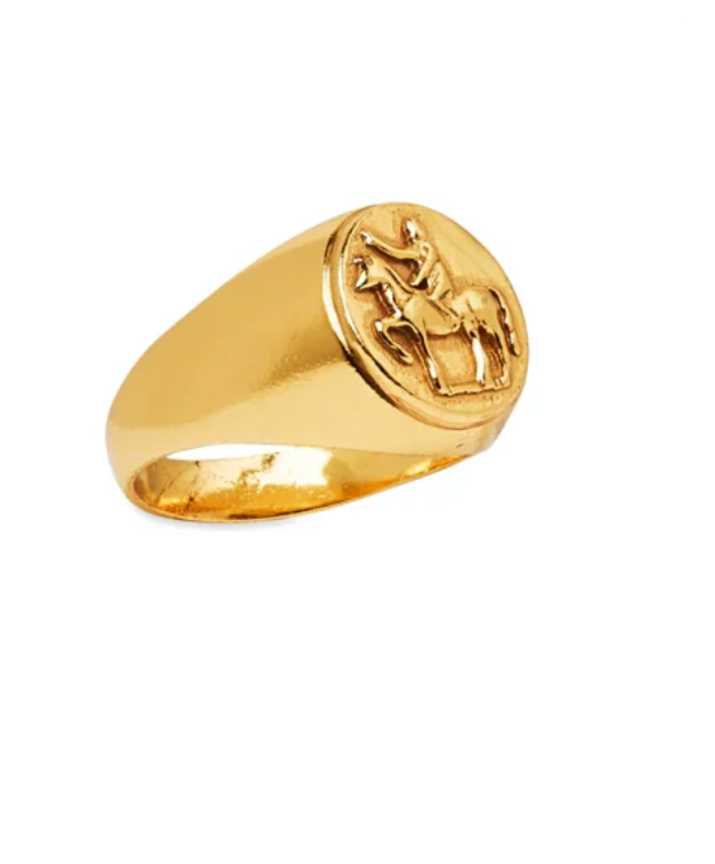 Zaza Taras Horse Ring Gold