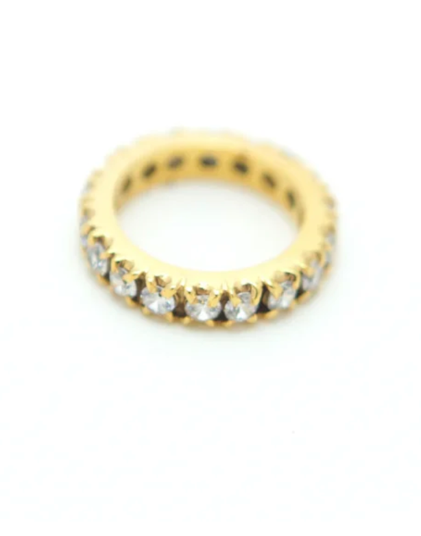 Zaza Zirconia White Princess Ring