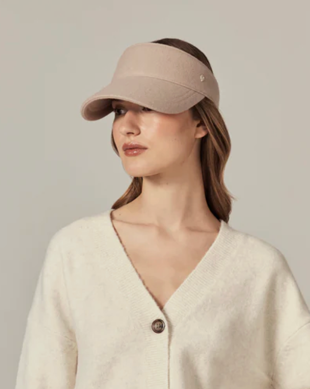 Berkley Wool Visor - Helen Kaminski