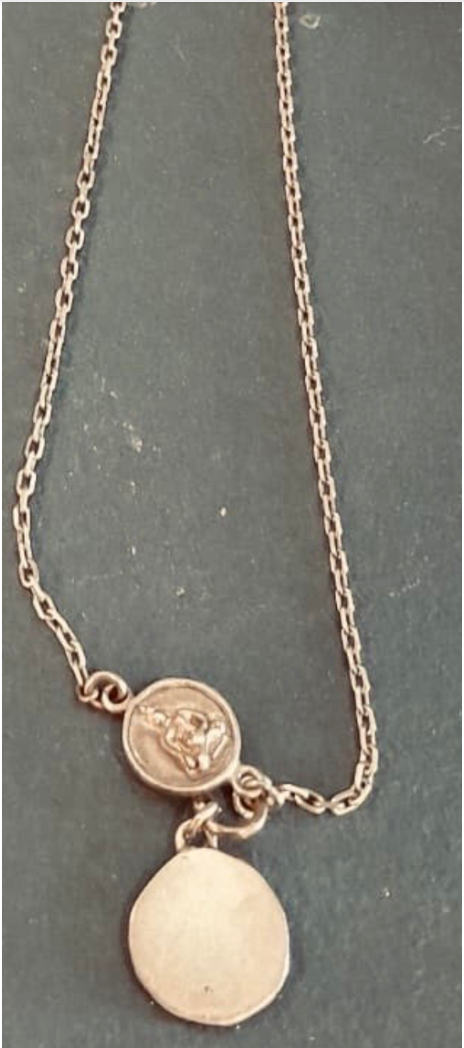 Johnny Ramli Sliver/Gold plated Martha Necklace