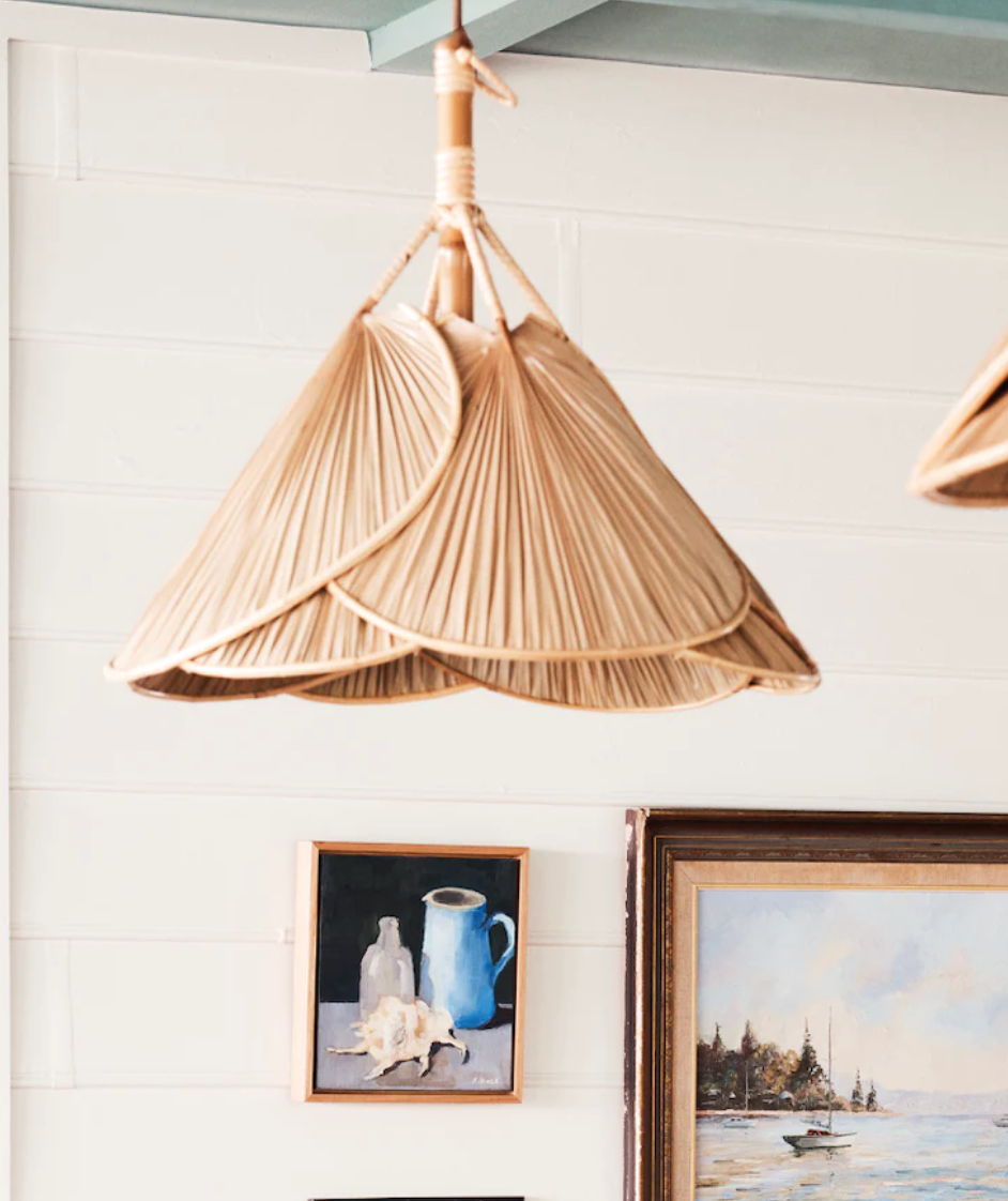 Palmy Frond Pendant Light