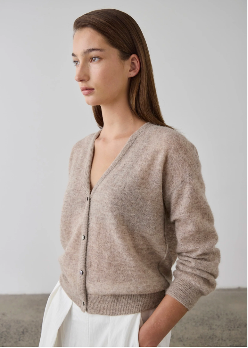Fine Alpaca Cardigan by Laing Home