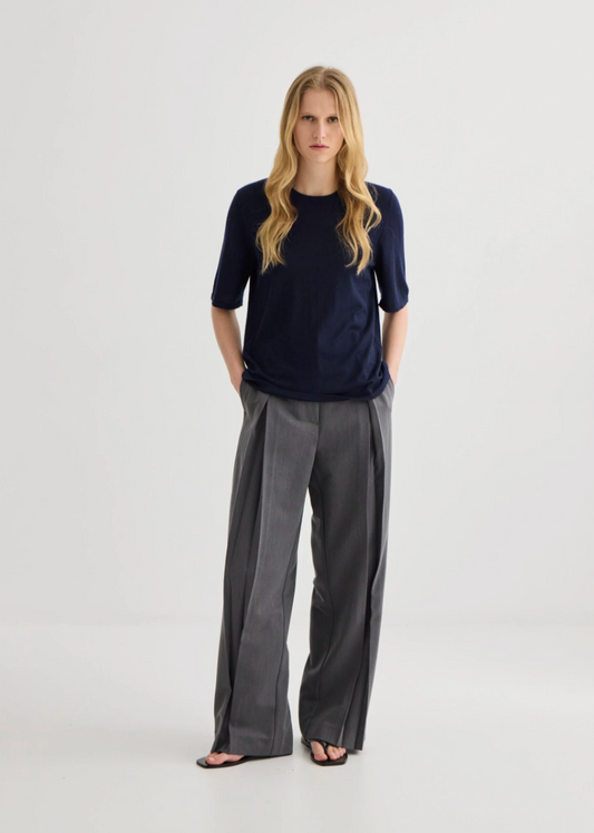 Featherlight Pure Cashmere T-Shirt by Laing