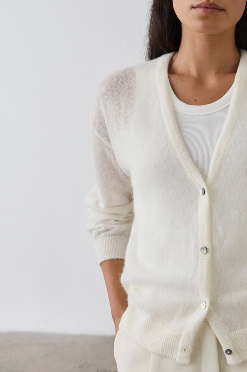 Fine Alpaca Cardigan by Laing Home