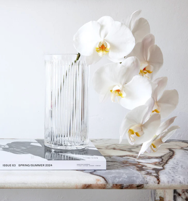 Leilah - Handcut Crystal Vase