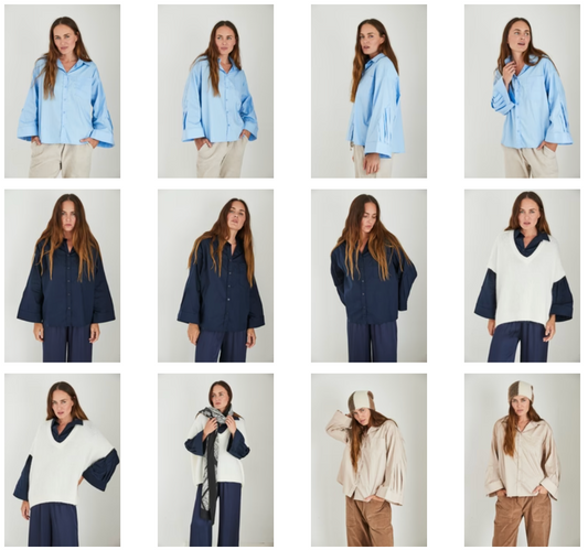 Austin Shirt - Baby Blue by Mamapapa