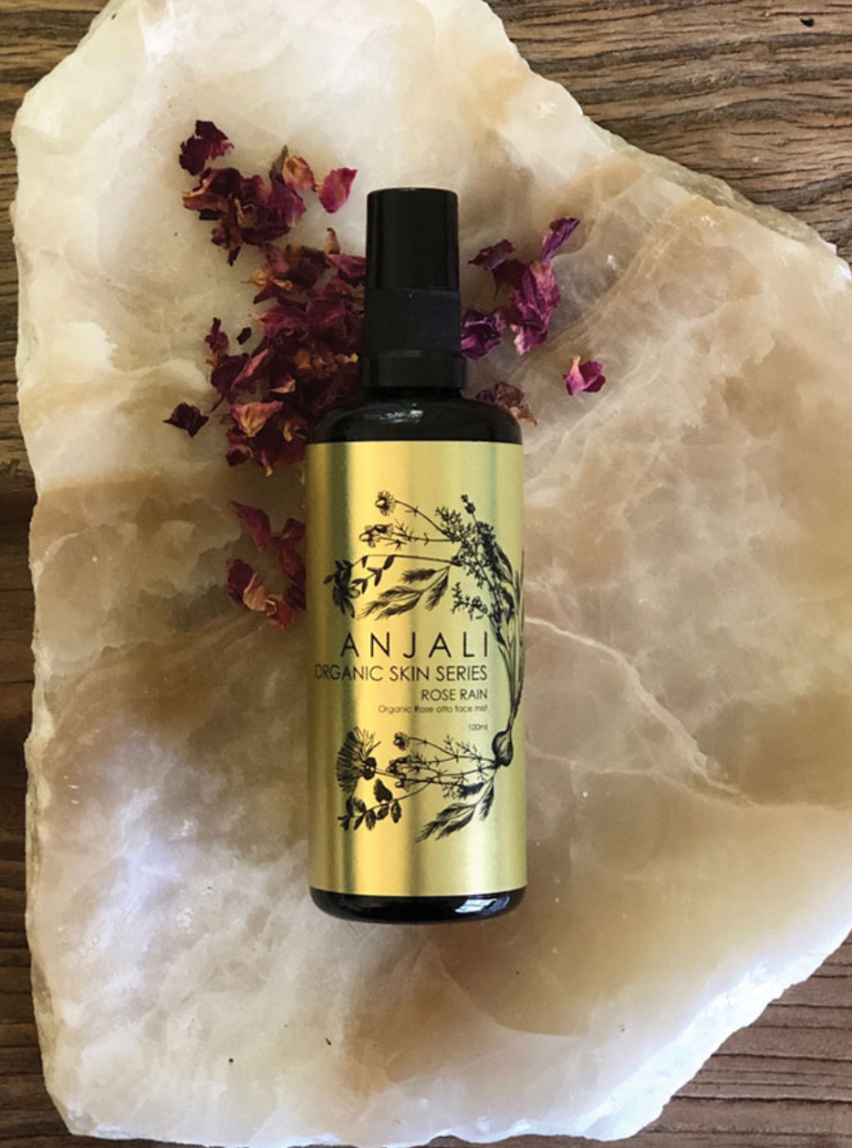 Anjali Rose Rain - Organic Rose Otto Hydrosol