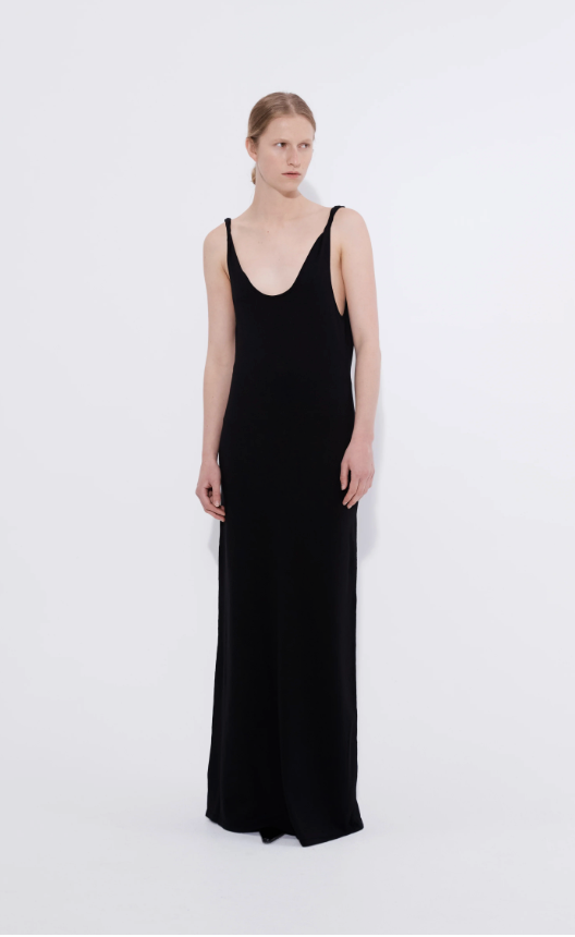 Apron Dress - Black