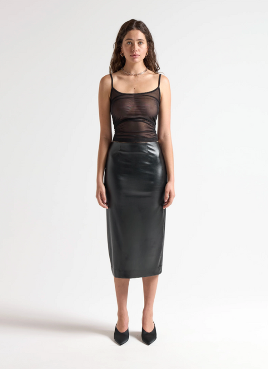 Trransparency Cami - Black