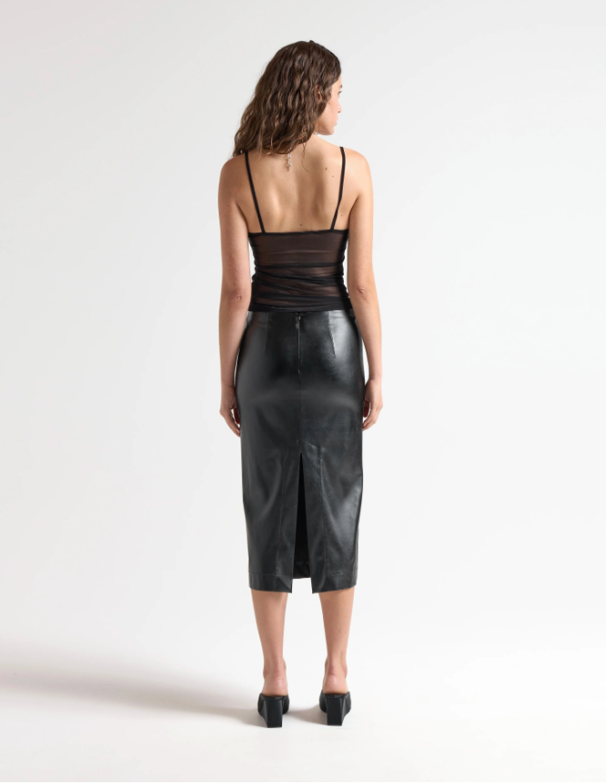 Trransparency Cami - Black