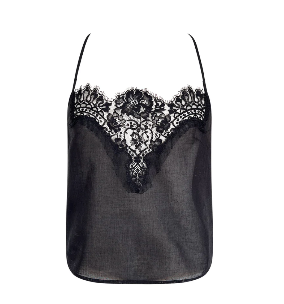 Natalie Begg Lingerie Camisole - Black