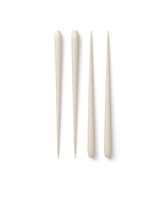 Stoff Nagel Large Taper Candles - box of 4