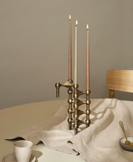 Stoff Nagel Taper Candles - box of 6