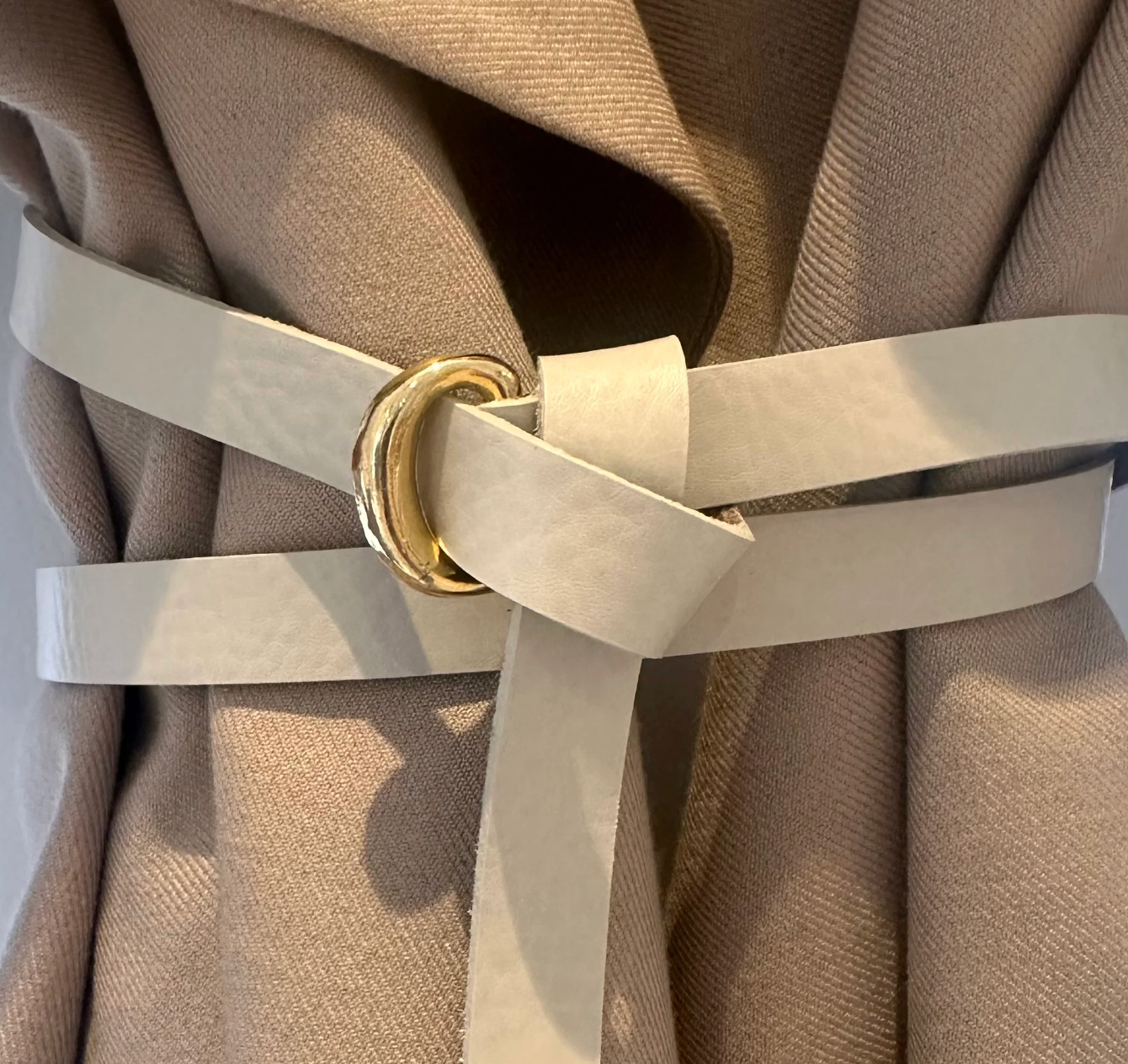 Thread Belt - Cream