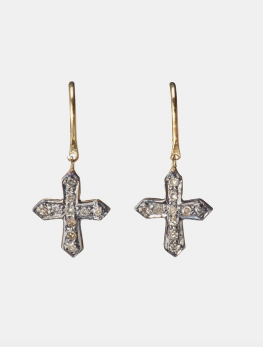 5 Octobre Cross D Earrings