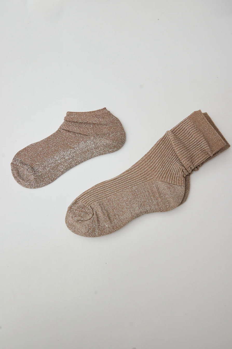 Mamapapa - Glitter short socks