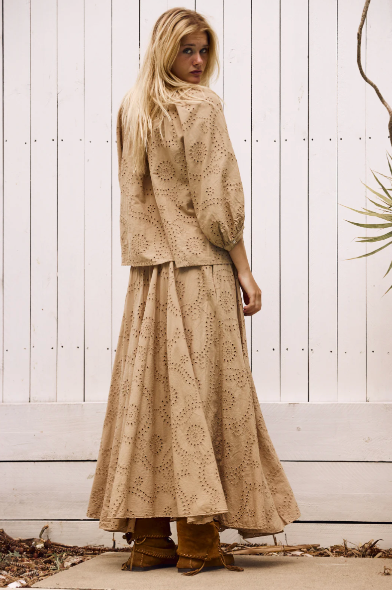 Mamapapa - Camargue broderie skirt