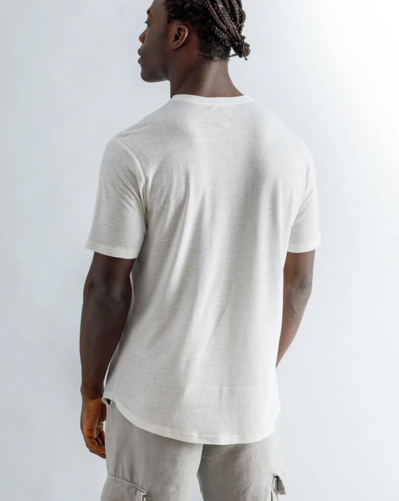ATHOA Linen Viscose Classic Men's T-Shirt
